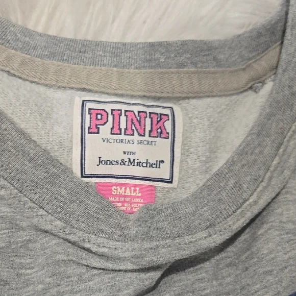 Blue and Gray Love Pink Outfit Set - Picture 2 of 5